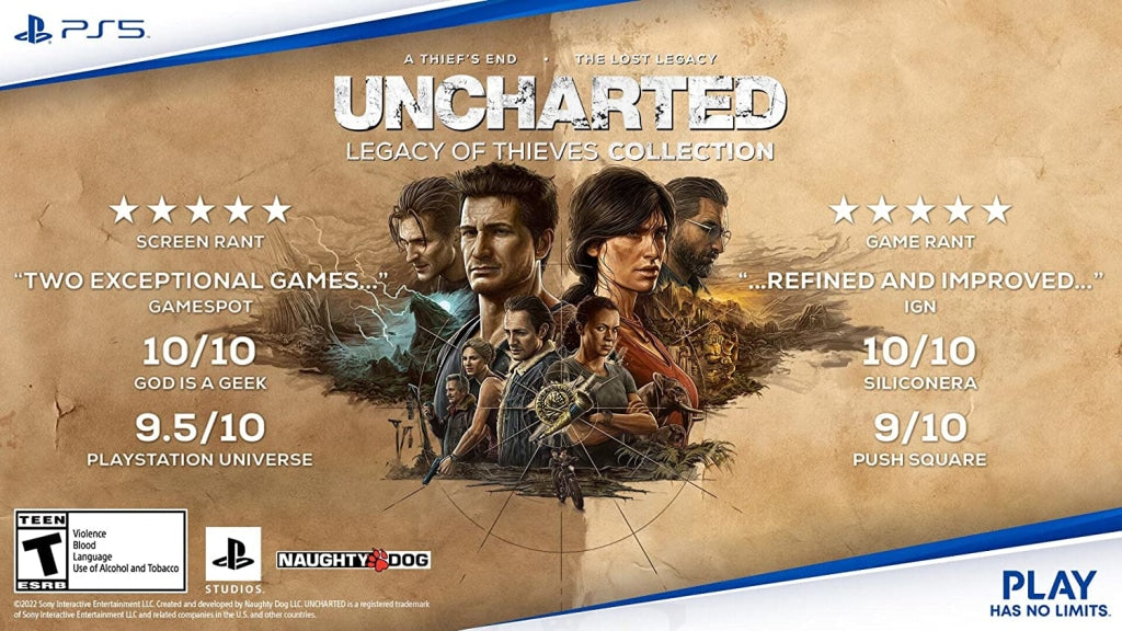 UNCHARTED: Legacy of Thieves Collection - PlayStation 5 UNCHARTED: Legacy of Thieves Collection - PlayStation 5